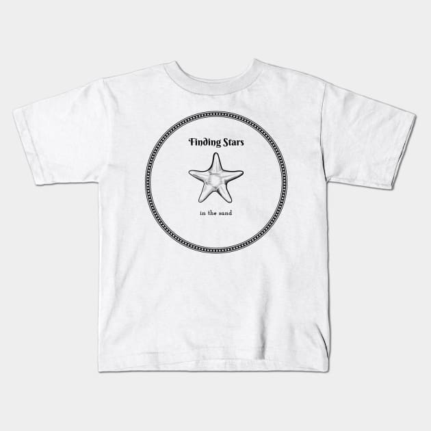 Finding Stars Kids T-Shirt by Sonicx Electric 